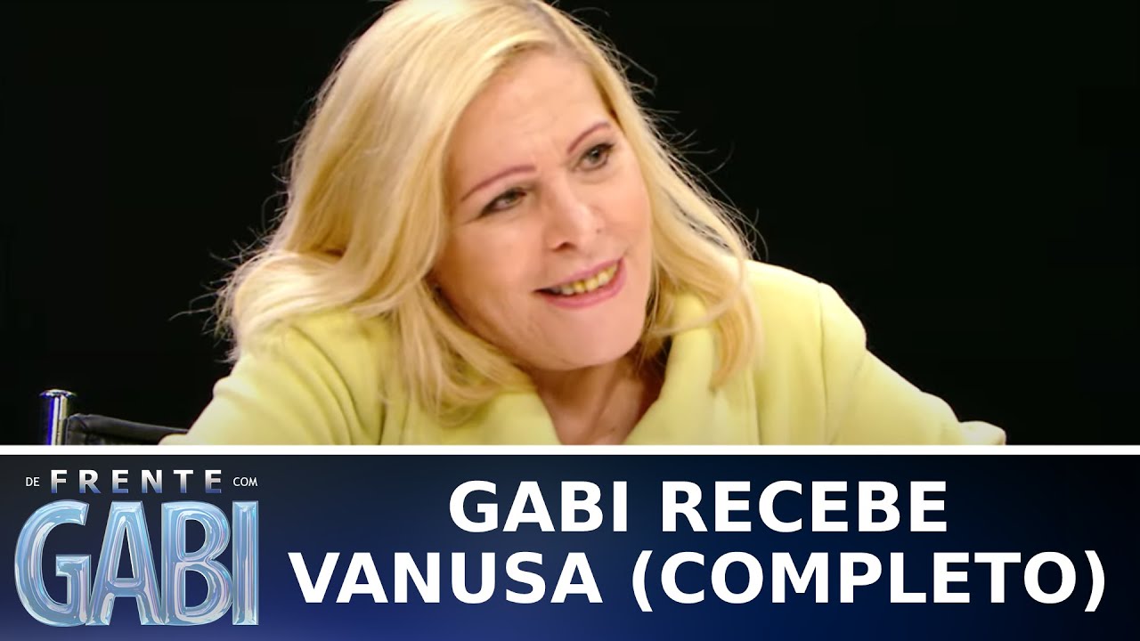 De Frente com Gabi - Vanusa (29/08/2010) | SBT Vìdeos