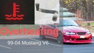 How To: Fix 1999-2004 Ford Mustang V6 Engine Overheating - Heater Core Inlet Hose Replacement