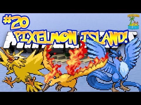 "NEED LEGENDARIES!" - PIXELMON ISLAND ADVENTURE! (Minecraft Pokemon Mod) - #20