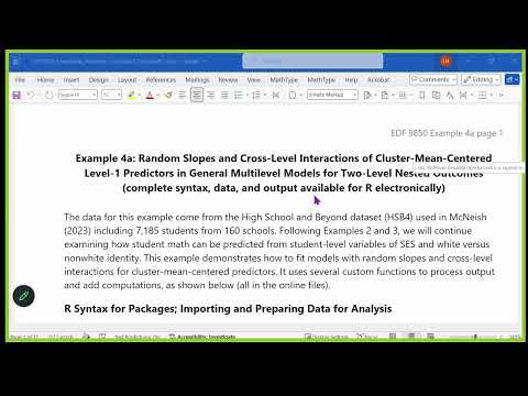 EDF9850_Example4a_Part1
