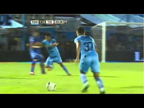 Gol de Rios - Temperley 1 Vs 0 Tigre - Fecha 5 - Liga Argentina