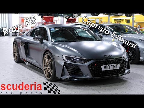We fitted this Audi R8 V10 Decennium with an AMAZING Capristo exhaust!