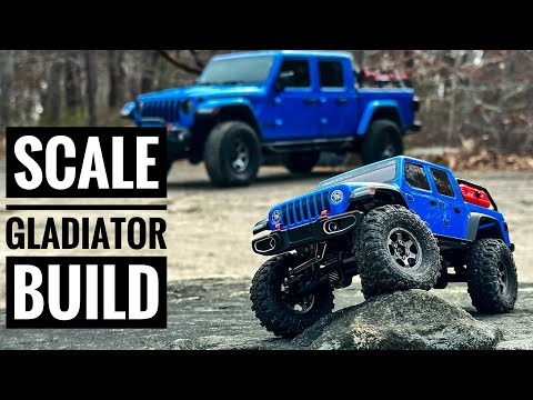 Axial SCX24 Scale Build - Jeep Gladiator Rubicon Replica Build Part 1!!