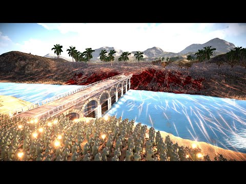 WW2 RANGED & ARCHER PROTECT THE BRIDGE vs 150,000 ZOMBIES || ULTIMATE EPIC BATTLE SIMULATOR 2 ||