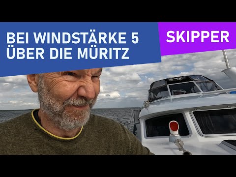 Hausboot mieten: Ohne Bugstrahlruder durch Schleuse | bei Windstärke 5 über die Müritz | Yacht
