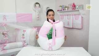 Almofada para Amamentação Bailarina Rosa l Ref: 41979