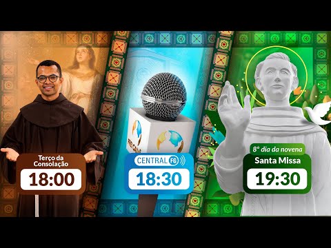 Terço da Consolação - Central FG - 8º dia Novena de Frei Galvão 19h30 - Festa de Frei Galvão 2025