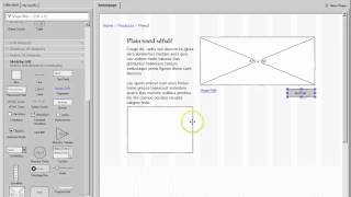 Website Wireframes, part2, Pencil