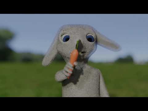 Happy Easter:  short with Blender 2.82