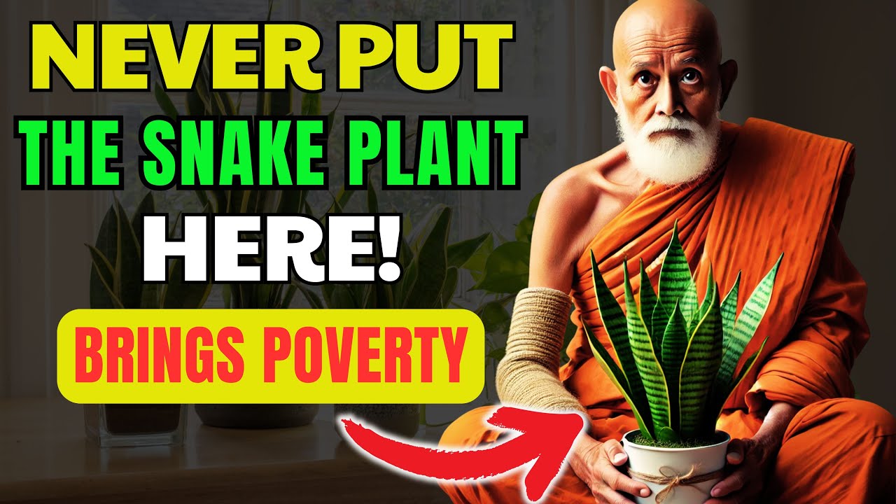 Are You Blocking Abundance with This Common Snake Plant Mistake? ✨Ancient Buddhist Secret REVEALED