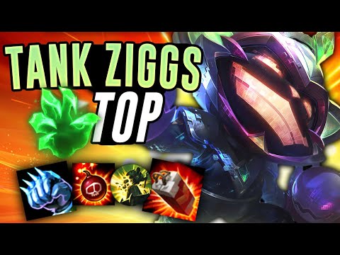 TANK ZIGGS TAKES TOWERS HOW FAST?! - League of Legends