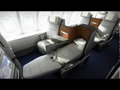 New Lufthansa Business Class (747-8 in this video)