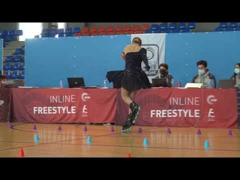 Pervenenok Oksana (RUS). 9th place. EIF Championship 2021. Valladolid Lemons Battle. December 2021.