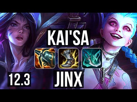 KAI'SA & Xerath vs JINX & Sona (ADC) | Rank 3 Kai'Sa, 17/3/8, Dominating | BR Challenger | 12.3