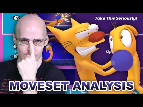 Mew2king Analyzes CatDog's Moveset in Nickelodeon All-Star Brawl