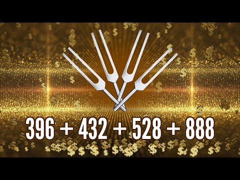 ATTRACT FINANCIAL FREEDOM 💰 Tuning Forks to Unlock Wealth (888 Hz, 396 Hz & More)