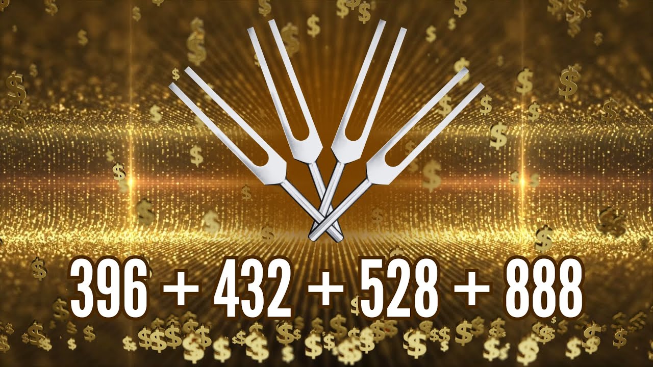 ATTRACT FINANCIAL FREEDOM 💰 Tuning Forks to Unlock Wealth (888 Hz, 396 Hz & More)