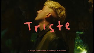 TRISTE Lyrics English Translation