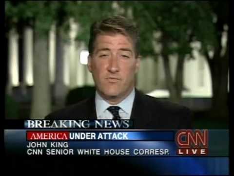 CNN 9/11 LIVE TV Coverage 8:15 P.M - 8:30 P.M