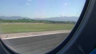 preview picture of video 'CU985 Departure from Santiago de Cuba'
