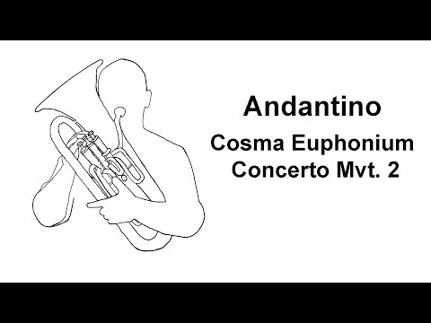 Andantino - Cosma Euphonium Concerto MVT. 2 - Thomas Gusewelle, Euphonium