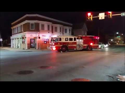 Response Video, Delaware Co Engine 4, Tower 5 and Engine 2