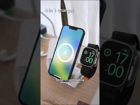 4 in 1 apple charging station!     #shorts #gadgets