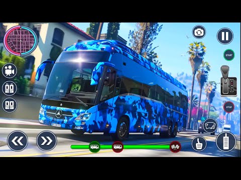 Army Bus Wala Game 3D 🔥 | Bus Simulator Android #gaming