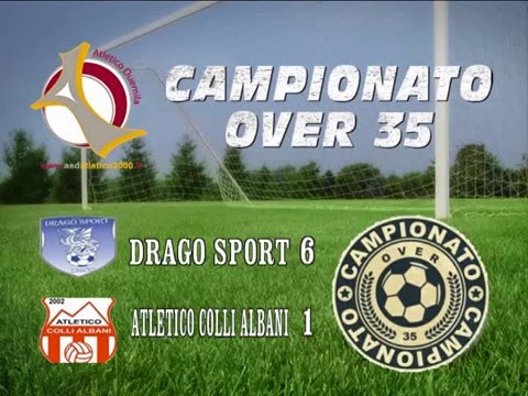 CAMPIONATO OVER 35 - SERIE A - 8^GIORNATA - DRAGO SPORT VS ATLETICO COLLI ALBANI 6-1
