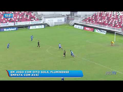 Em jogo com oito gols, Fluminense de Joinville empata com Avaí