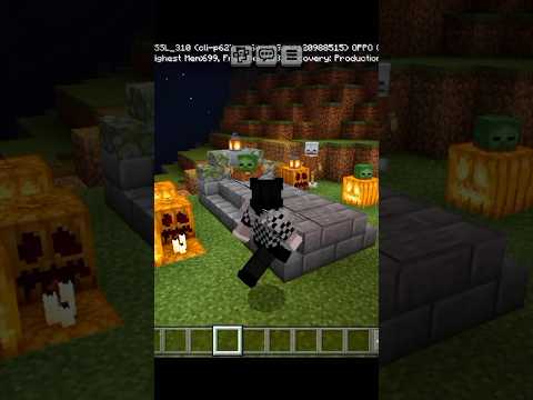 Sly Minecraft Halloween Build Idea