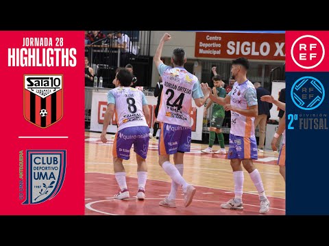 Resumen #SegundaDivisiónFS | Wanapix Sala 10 Zaragoza 7-2 CD UMA Antequera | Jornada 28