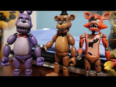 Funko Five Nights At Freddy's Action Figures ALL FIGURES Unboxing/Review!