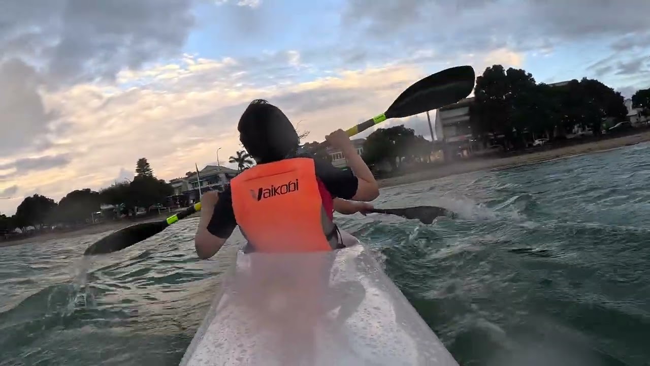 Lost rudder control ! Fenn XT double surfski