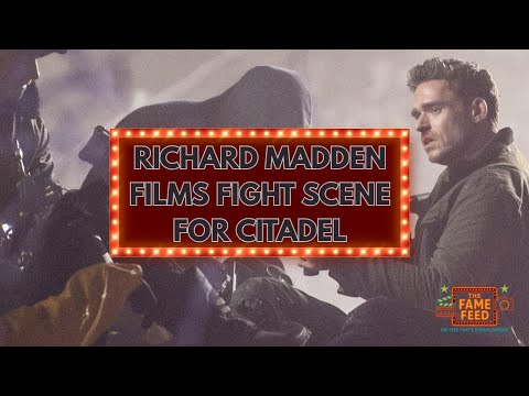Richard Madden film fight scene for Citadel S2 in Surrey! #amazon #citadel #priyanka #richardmadden