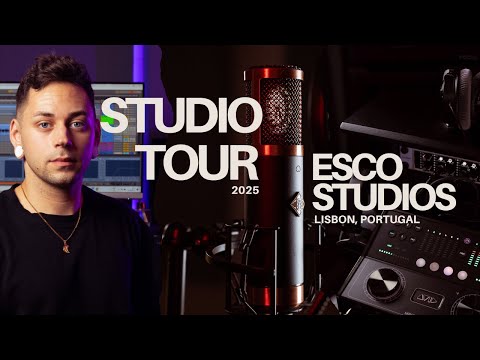 Studio Tour 2025 | Esco Studios | My Recording Setup in Lisbon, Portugal