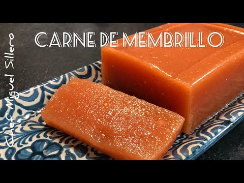 Carne de membrillo en olla express. Cocina tradicional