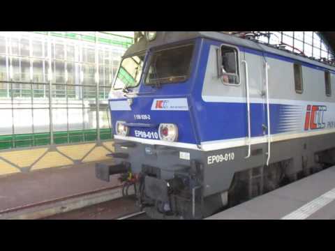 EP09-010 (EU: 150 020-2) z TLK 6505 "ARTUS" (WR.GŁ.-GDY.GŁ.) - start z WR.GŁ.