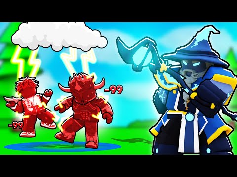 The New WIZARD KIT is Overpowered...(Roblox BedWars)
