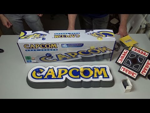 M! Games Unboxing – Capcom Home Arcade