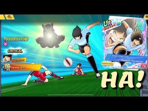Captain Tsubasa Dream Team! PvP! Ramon Victorino Dreamfest after HA! Knock Down Legs