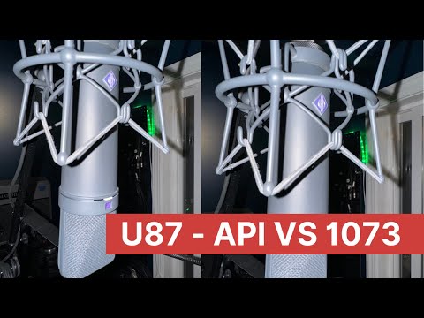 U87 - API vs BAE 1073
