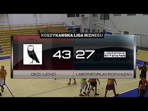 Oko i Ucho vs Laboratorium Rozwiązań - II kolejka - Poznań - Koszykarska Liga Biznesu