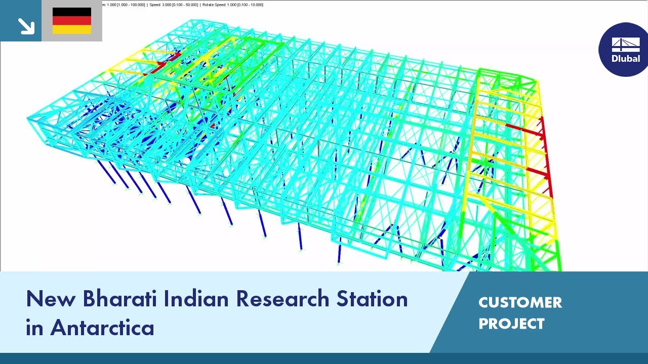 CP 000649 | New Indian Research Station "Bharati" in Antarctica