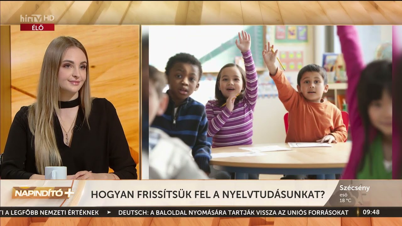 Napindító - Hogyan frissítsük fel a nyelvtudásunkat? (HÍR TV)