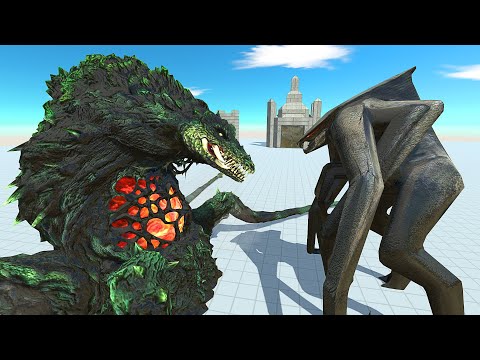 MUTO FEMALE VS BIOLLANTE - Animal Revolt Battle Simulator