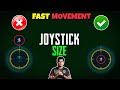 New Joystick Trick For 2x FAST MOVEMENT 😱 Fast Movement Speed Trick Jiggle Master Movement PUBG
