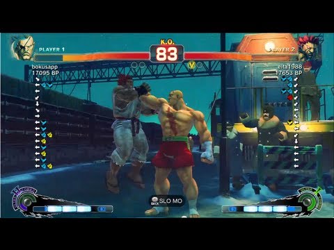 Eita [Akuma] vs Bonchan [Sagat] SSF4 Japanese Online Ranked Matches - TRUE-HD