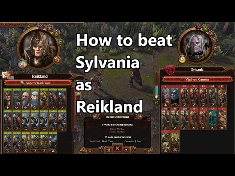 How to beat Sylvania as Reikland - Total War: Warhammer 3 Immortal Empires