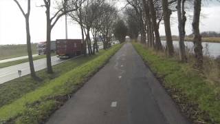 preview picture of video '2014-12-29 Van Heerhugowaard naar Beverwijk op de fiets'